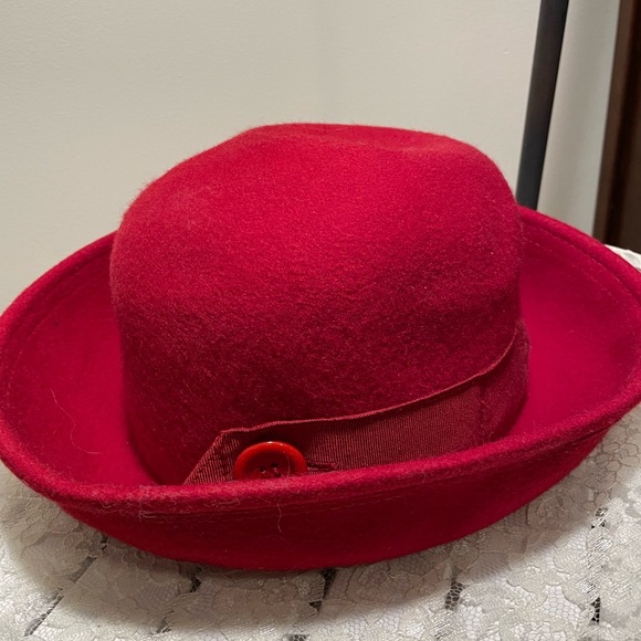 Vintage 100% wool Felt Hat - Picture 1 of 6